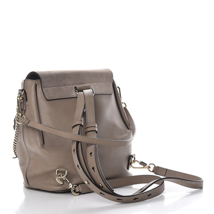 Chloe Suede Calfskin Medium Faye Backpack Motty Grey 3 of 18