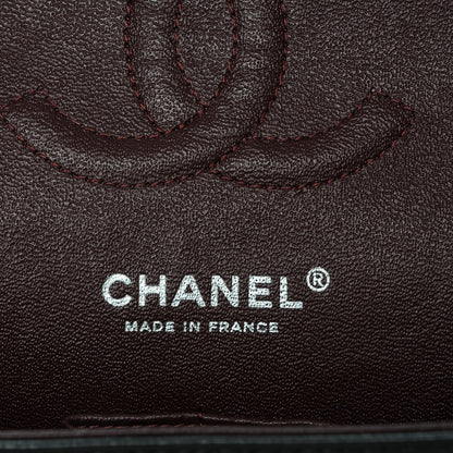 Chanel Lambskin Quilted Medium Double Flap Black 6 of 8
