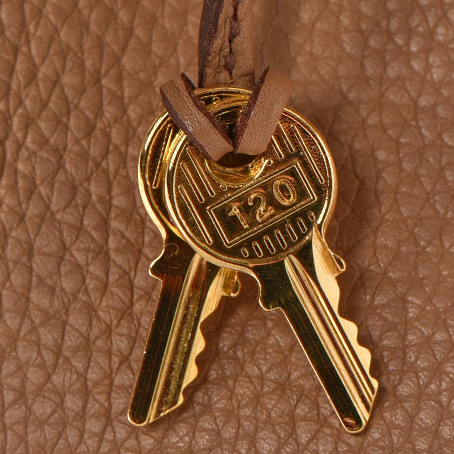 Taurillon Clemence Birkin 30 Camel Tabac