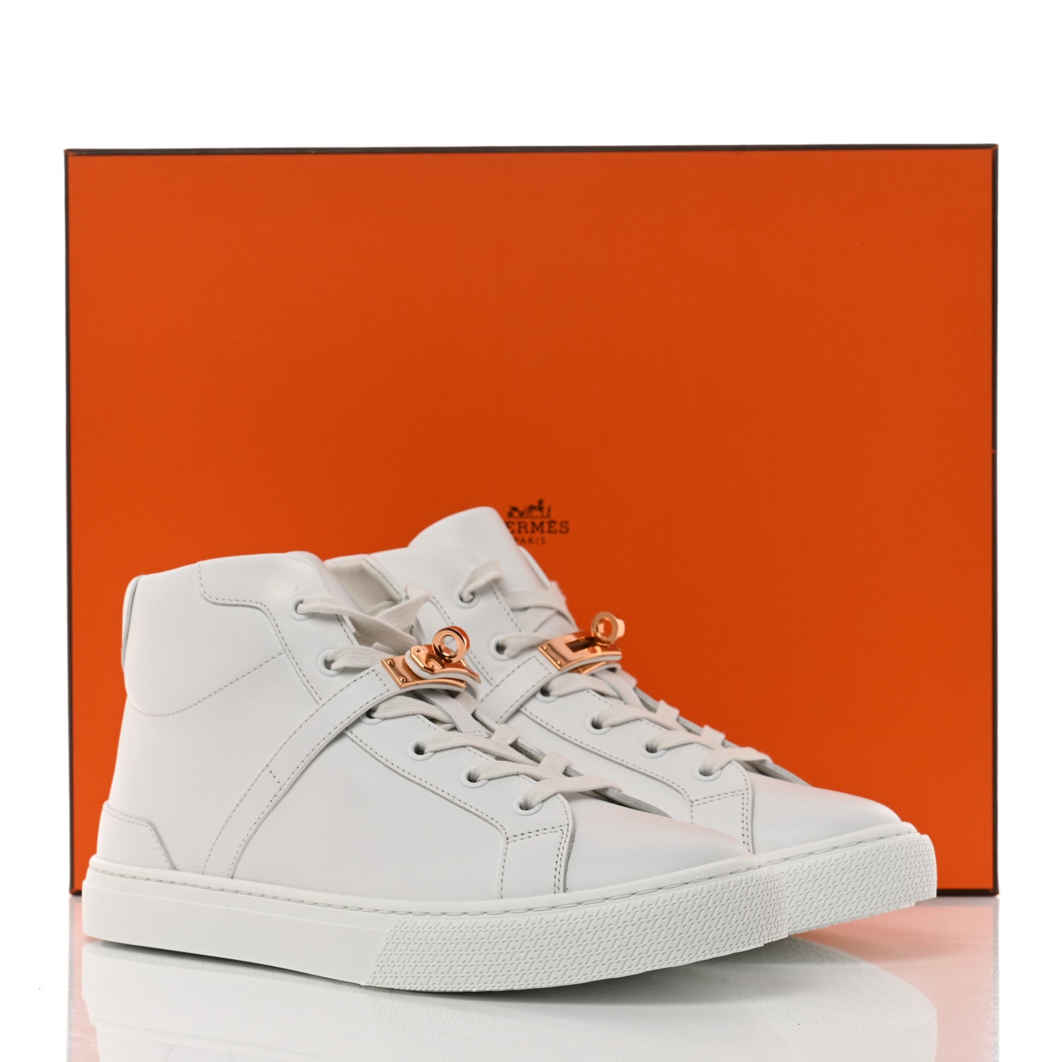 Hermes Calfskin Daydream Sneakers 39.5 White 9 of 9