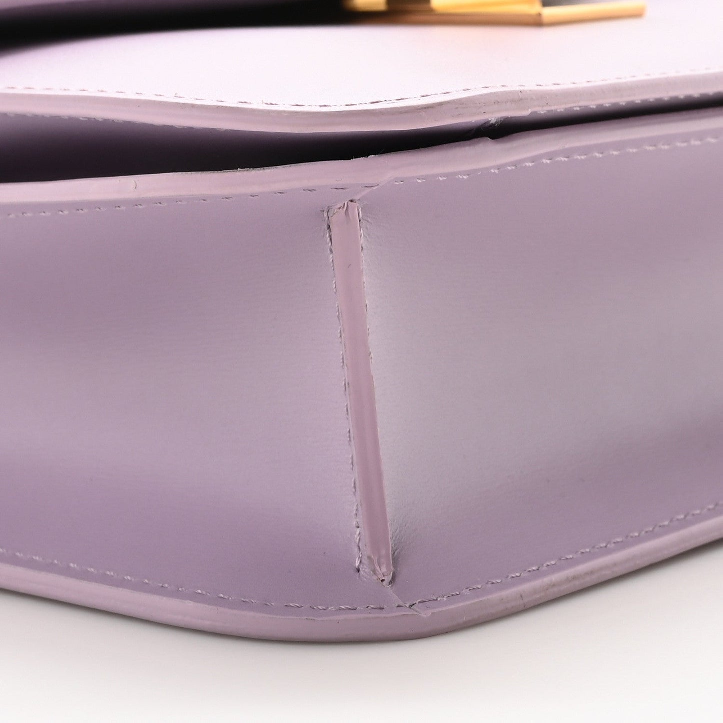 Box Calfskin Teen Classic Box Flap Bag Lilas