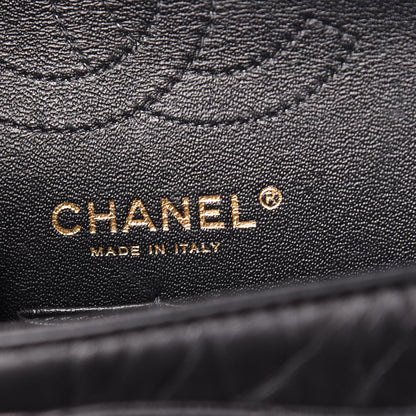 Chanel Aged Calfskin Quilted 2.55 Reissue 224 Flap Black 8 of 13