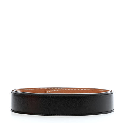 Hermes 135 Togo 32mm H Belt 90 Black Gold 2 of 3