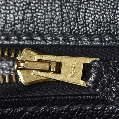 Hermes Taurillon Clemence Birkin 35 Black 25 of 32