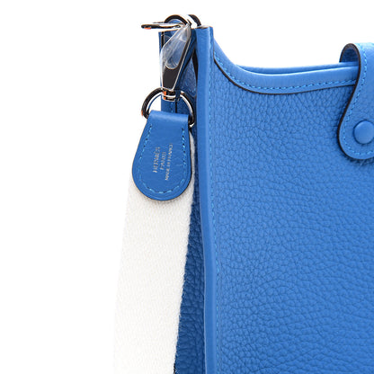 Hermes Taurillon Clemence Amazone Evelyne TPM Mykonos Blanc 7 of 10