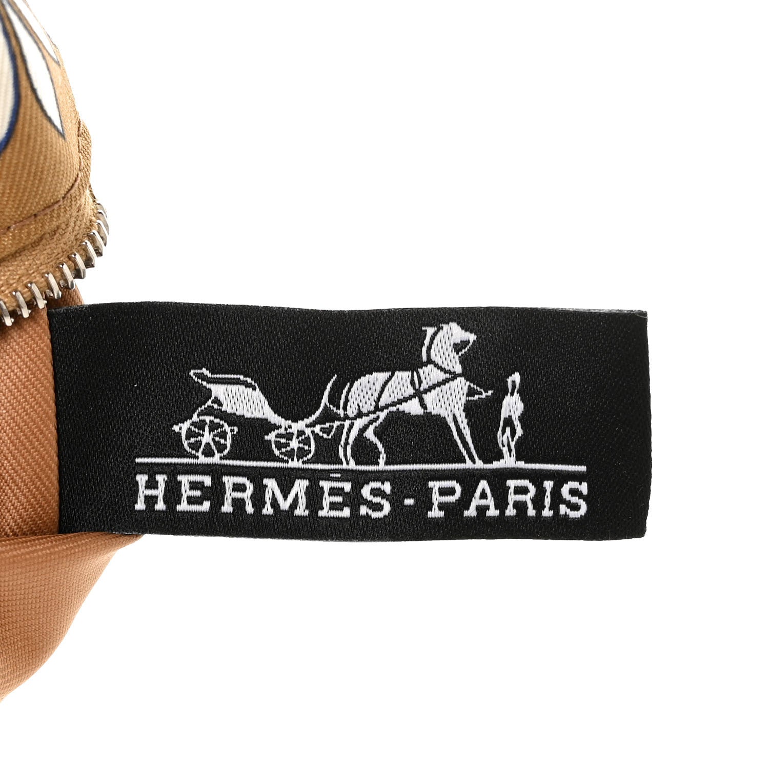 Hermes Silk Les Leopards Silky Pocket Cosmetic Case Chai Bleu Royal Nata 6 of 8