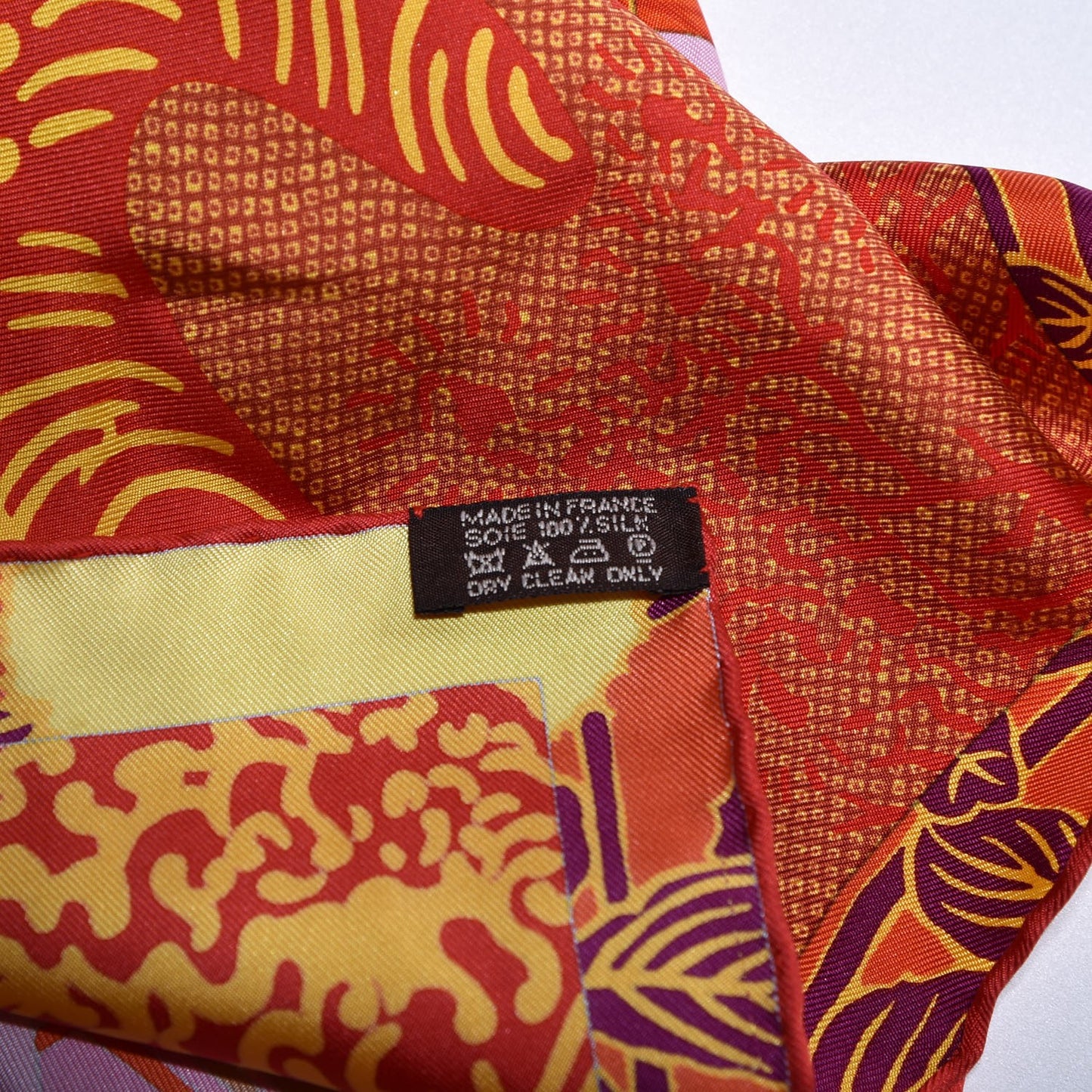 Silk Ex Libris En Monogram Kimonos Scarf 90