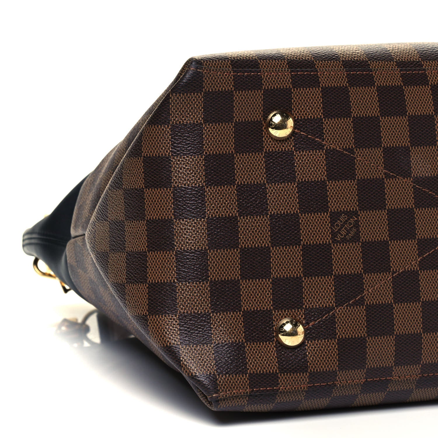 Louis Vuitton Damier Ebene Calfskin Maida Black 8 of 9