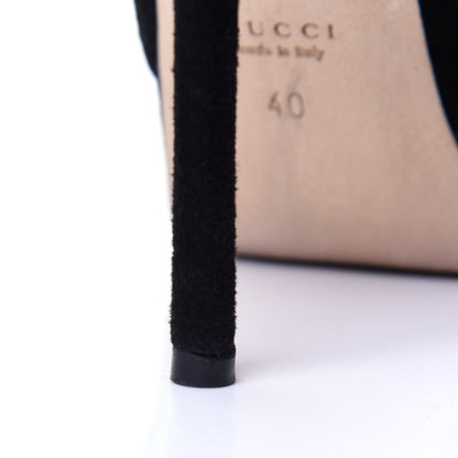 Gucci Suede Sofia Pumps 40 Black 15 of 15