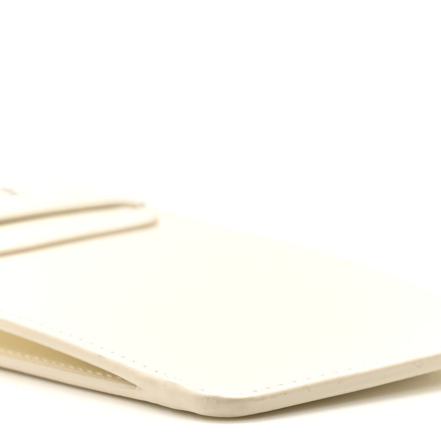 Smooth Calfskin Sunglasses Pouch White