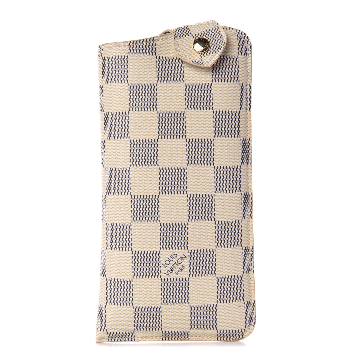Louis Vuitton Damier Azur Sunglasses Case MM 1 of 7