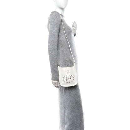 Hermes Epsom Evelyne TPM White 2 of 11