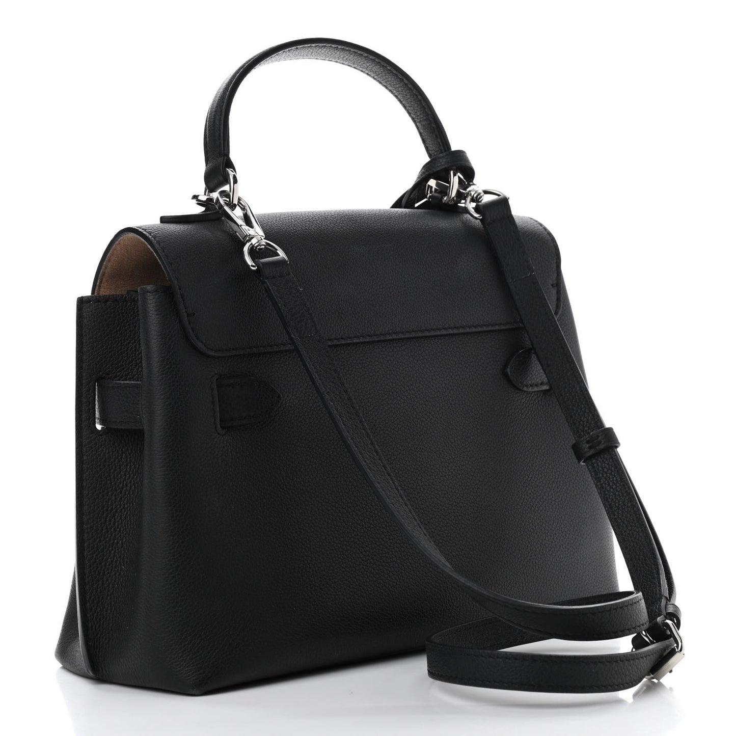Calfskin Lockme Ever BB Black
