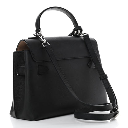 Louis Vuitton Calfskin Lockme Ever BB Black 3 of 11