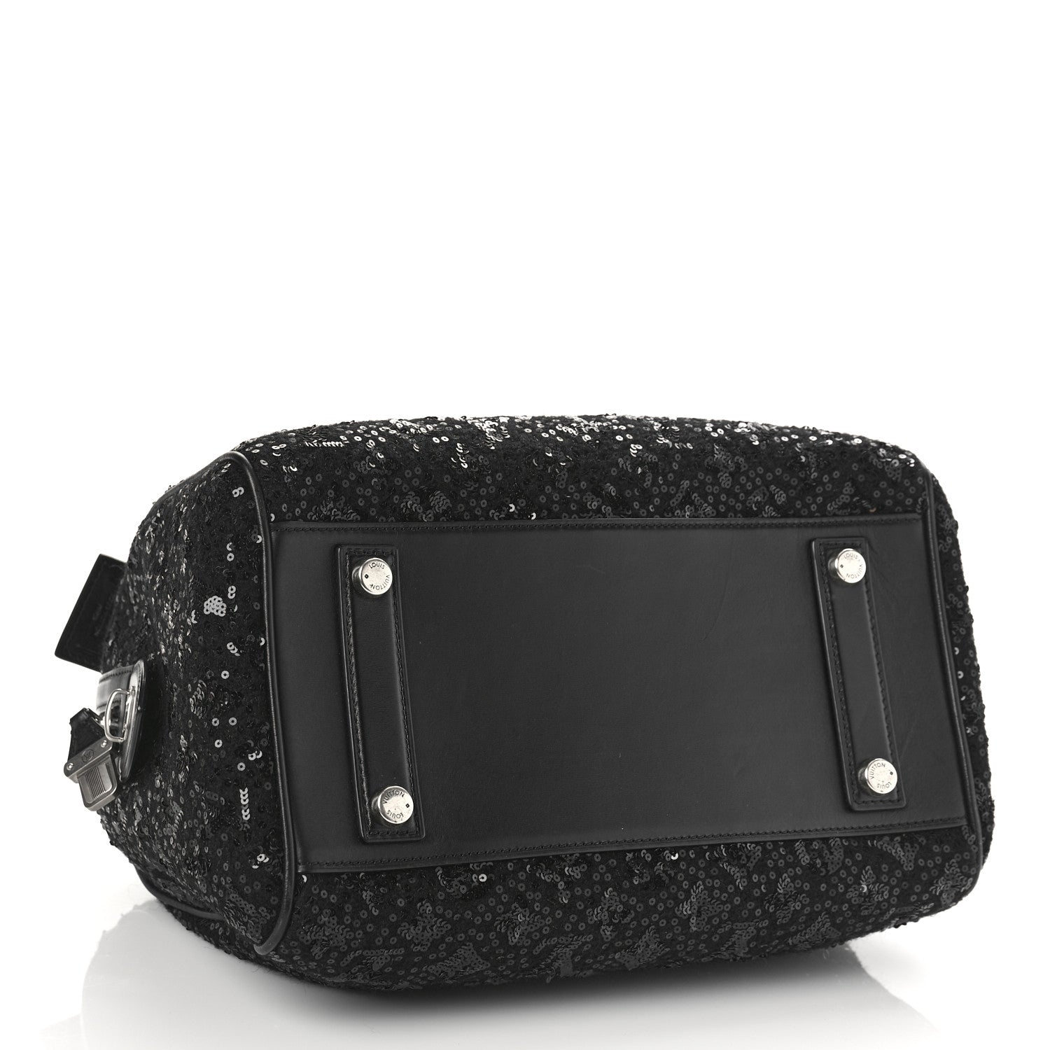 Louis Vuitton Sequin Monogram Sunshine Express Speedy Black 4 of 10
