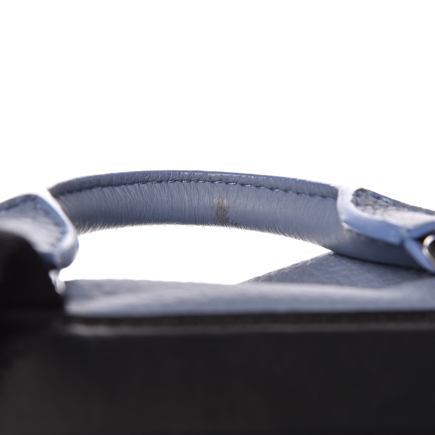 Burberry Deerskin Medium Rucksack Backpack Slate Blue 8 of 8