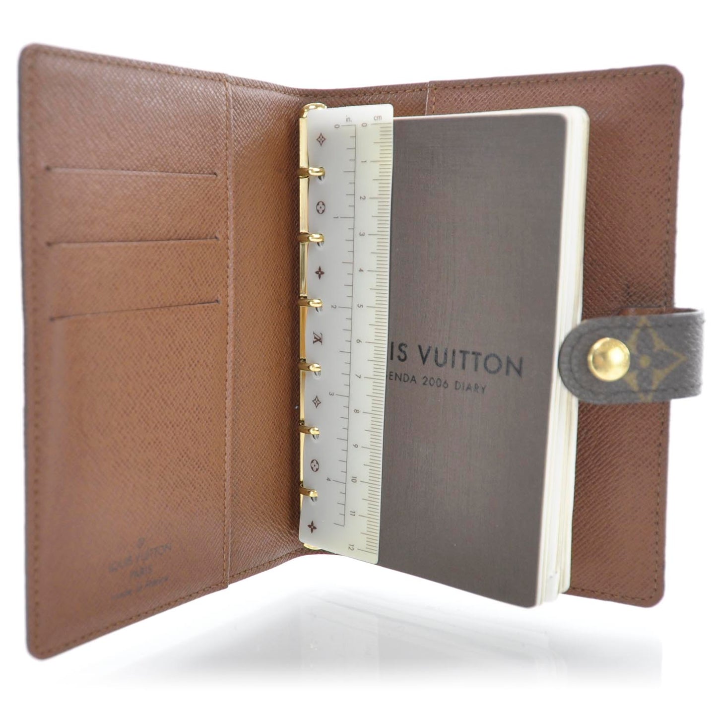 Monogram Small Ring Agenda Cover
