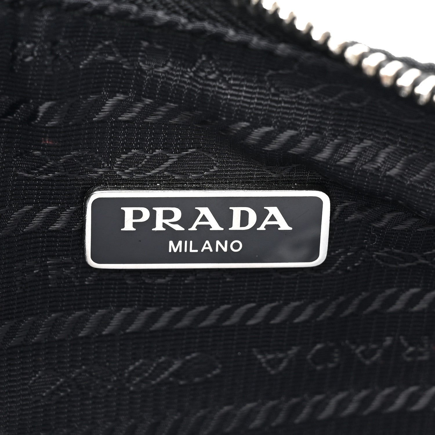 Prada Nylon Re-Edition 2005 Shoulder Bag Black 6 of 13