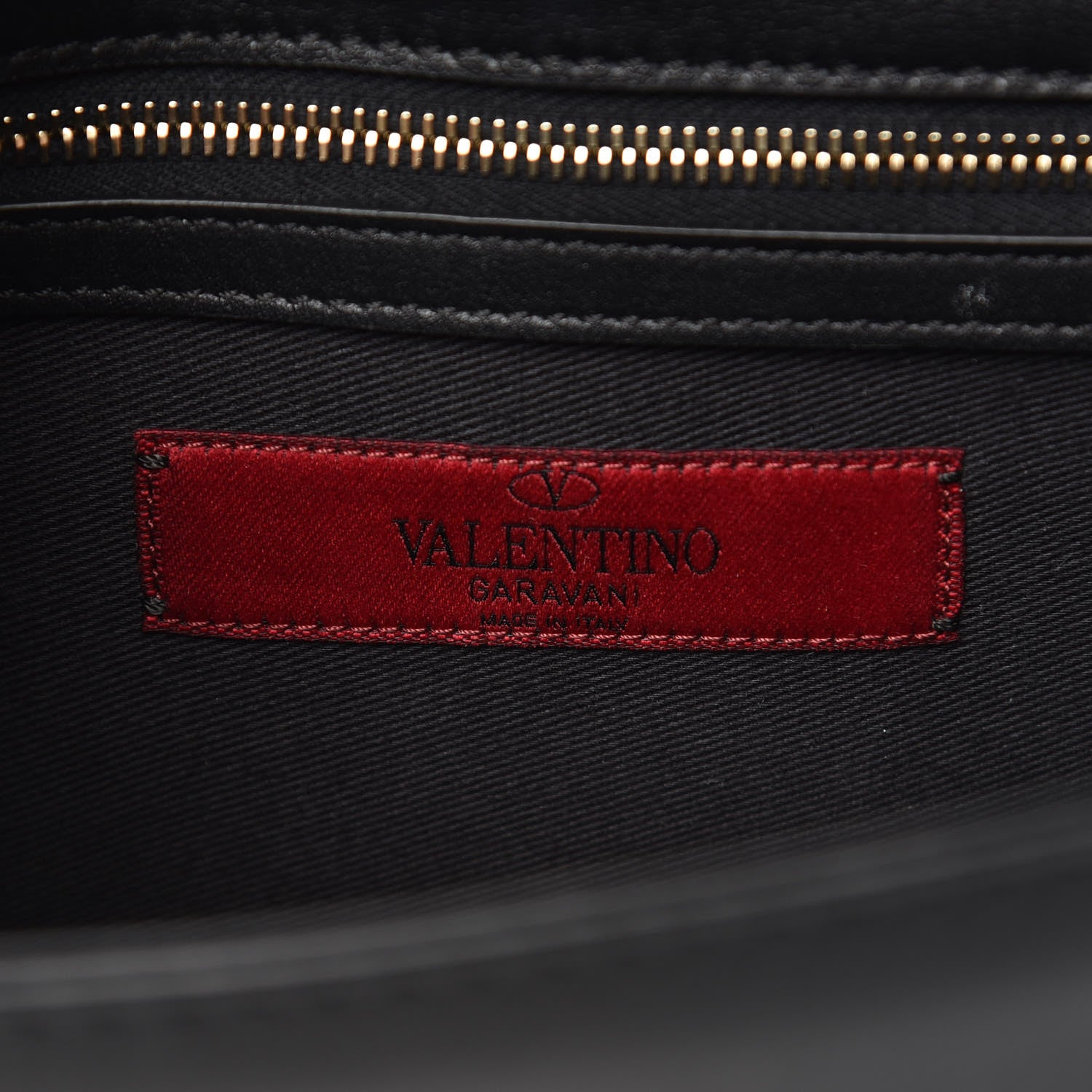 Valentino Garavani Vitello Small Glam Lock Rockstud Flap Black 6 of 11