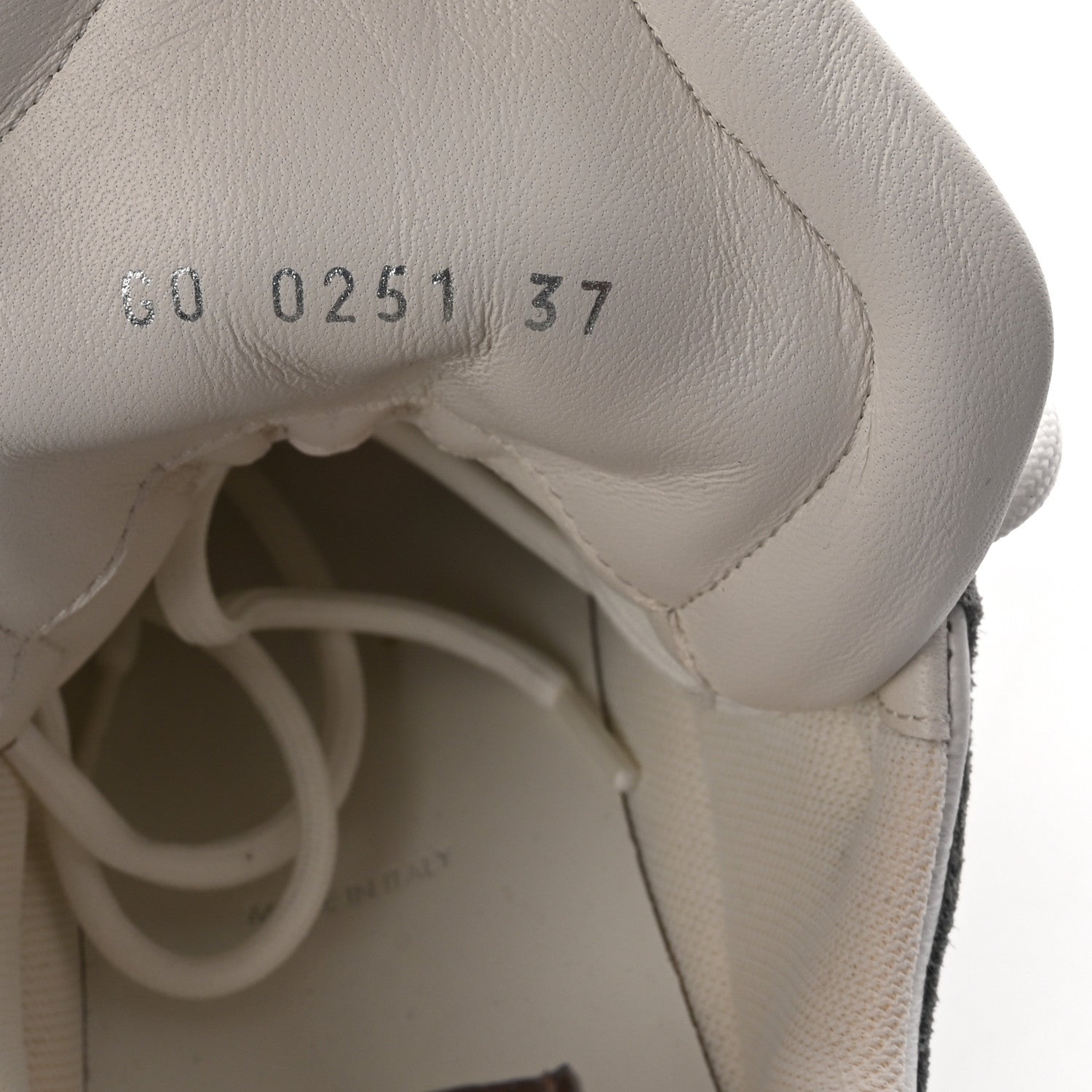 Louis Vuitton Metallic Calfskin Technical Nylon LV Archlight Sneakers 37 White Silver 9 of 9