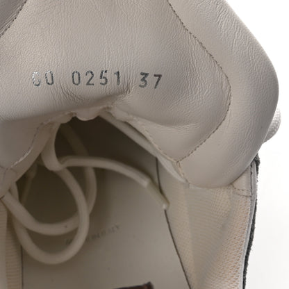 Louis Vuitton Metallic Calfskin Technical Nylon LV Archlight Sneakers 37 White Silver 9 of 9