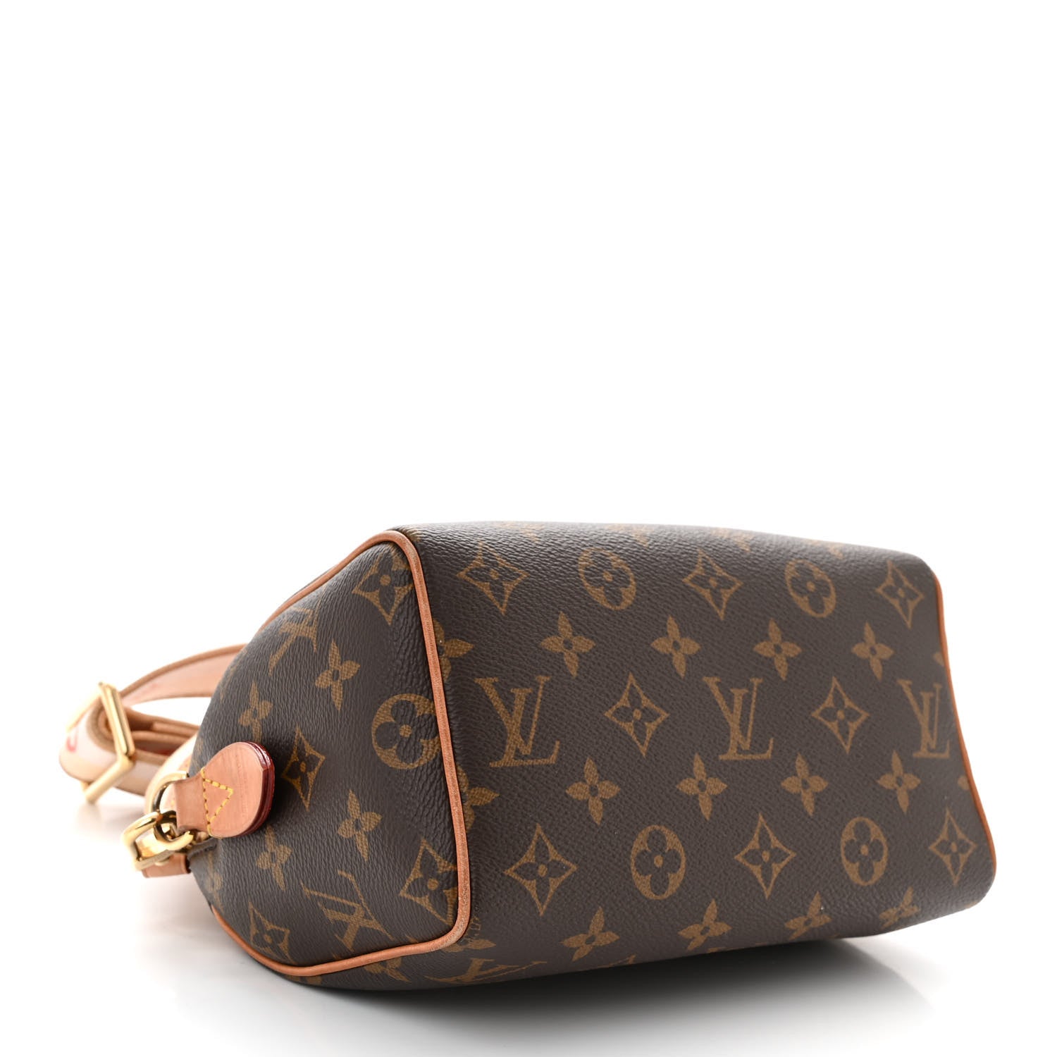 Louis Vuitton Monogram Speedy Bandouliere 20 Pink Orange 4 of 14