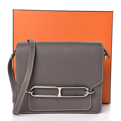 Hermes Evercolor Sac Roulis 23 Etain 10 of 10