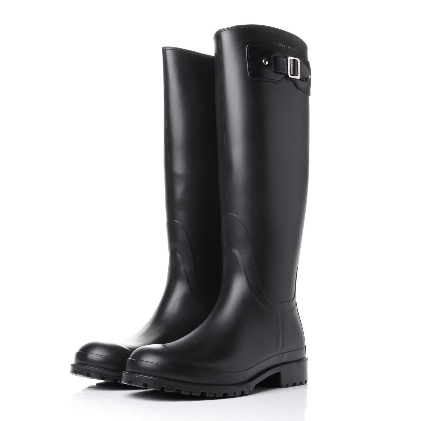 Rubber Festival Rain Boots 39 Black