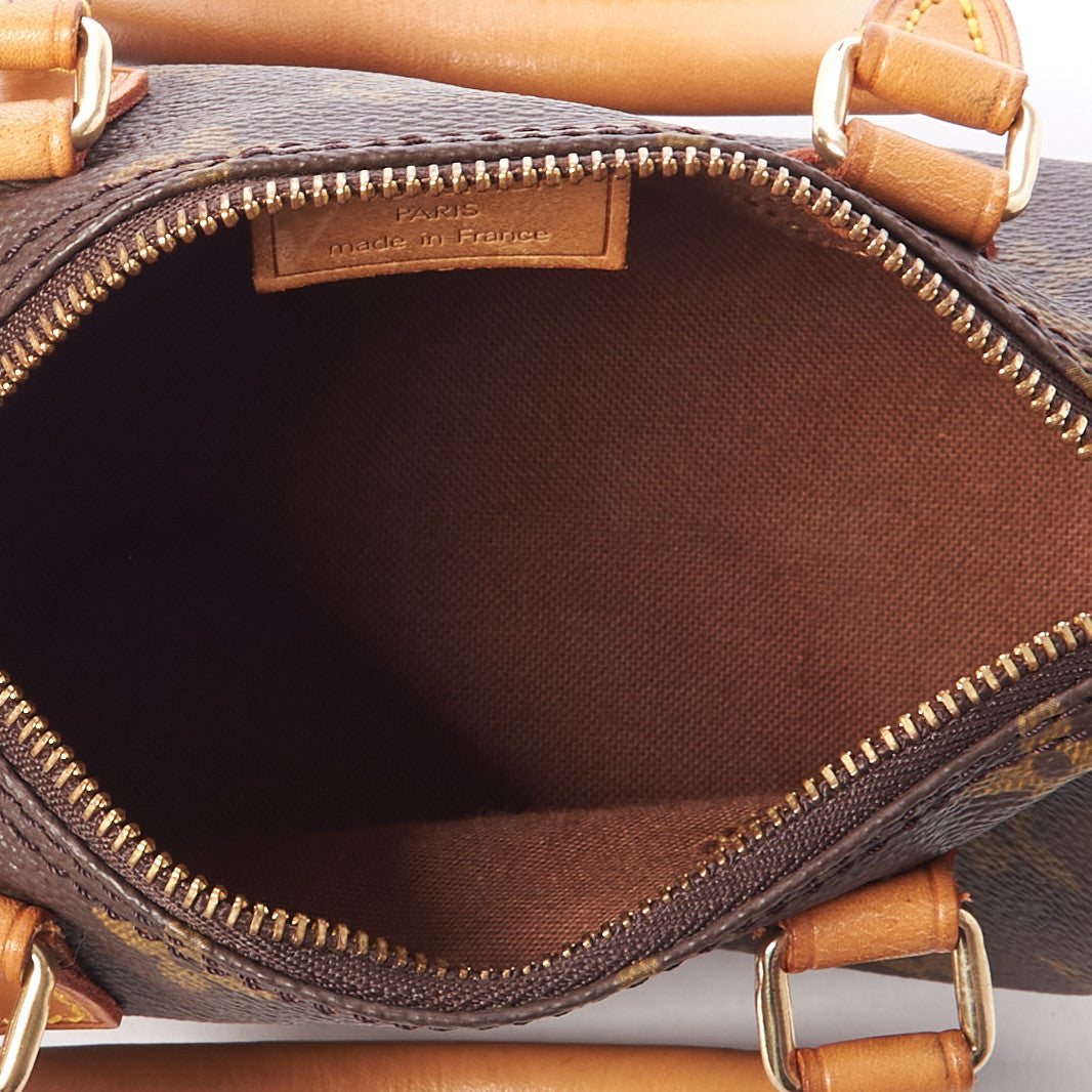 Louis Vuitton Monogram Mini Sac HL Speedy 7 of 9