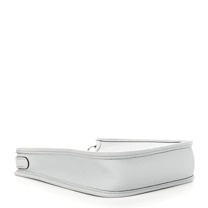 Hermes Taurillon Clemence Amazone Evelyne TPM Bleu Pale Nata 4 of 12