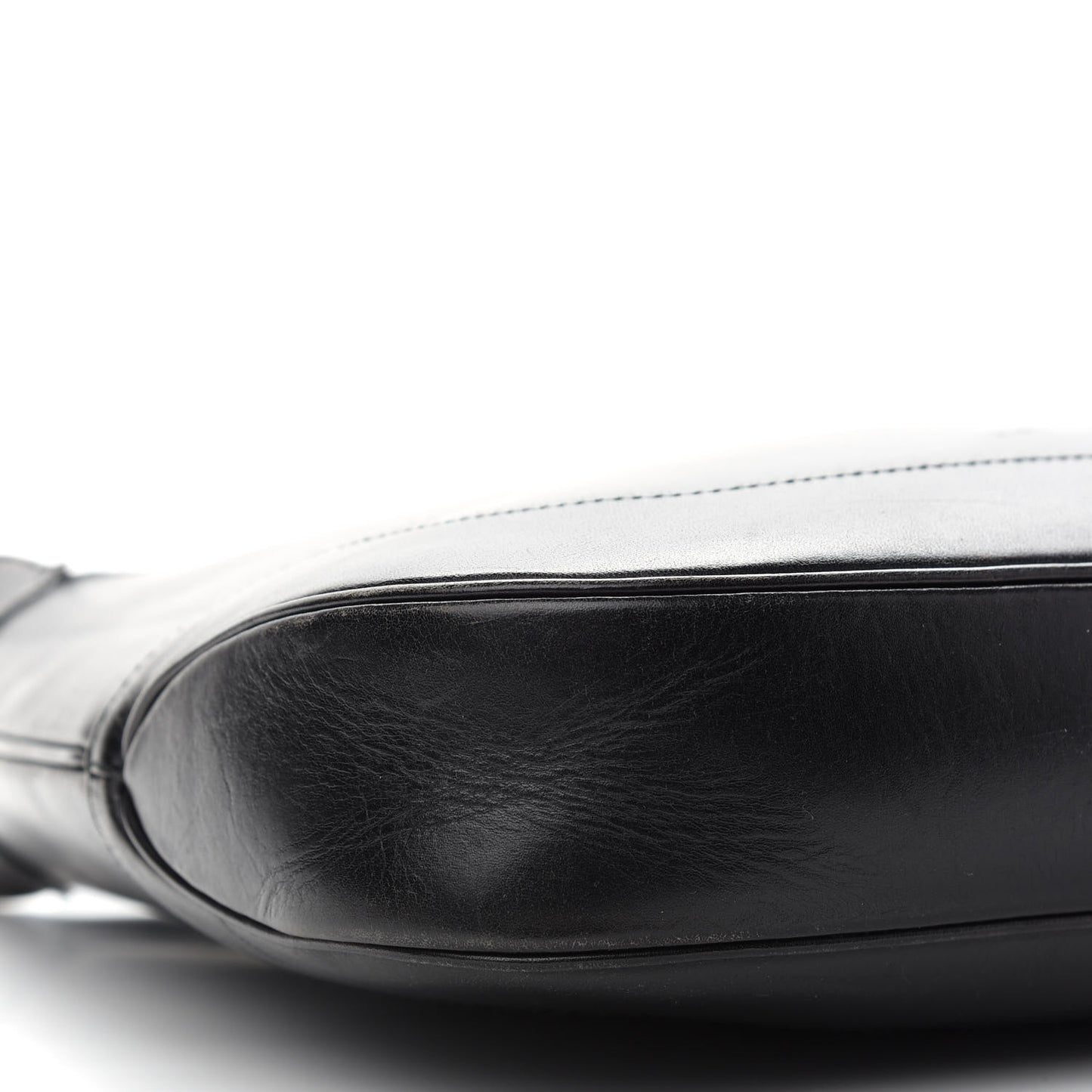 Calfskin Jackie O Hobo Black
