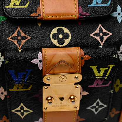 Louis Vuitton Monogram Multicolor Keepall 45 Black 13 of 20