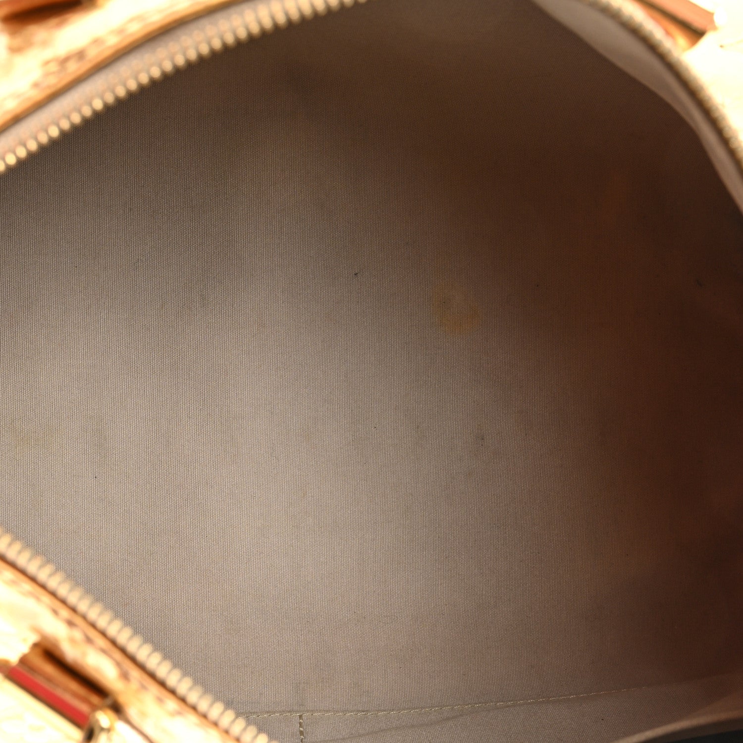 Louis Vuitton Monogram Miroir Speedy 35 Gold 5 of 19