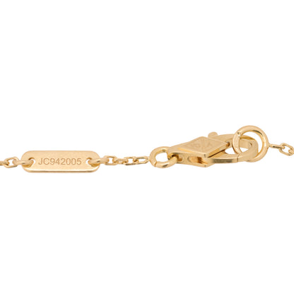 Van Cleef & Arpels 18K Yellow Gold Mother of Pearl Sweet Alhambra Bracelet 3 of 3