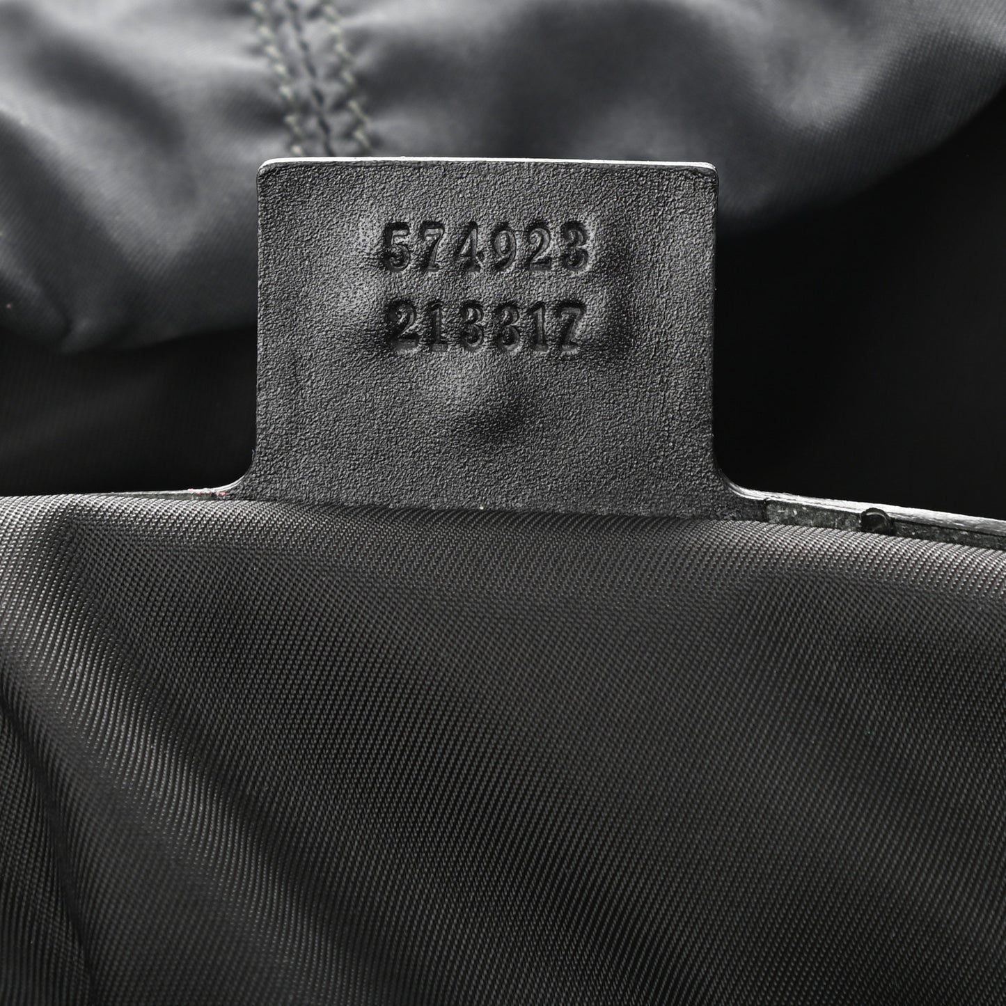 Velvet GG Monogram Web Medium Double Buckle Backpack Brown Black