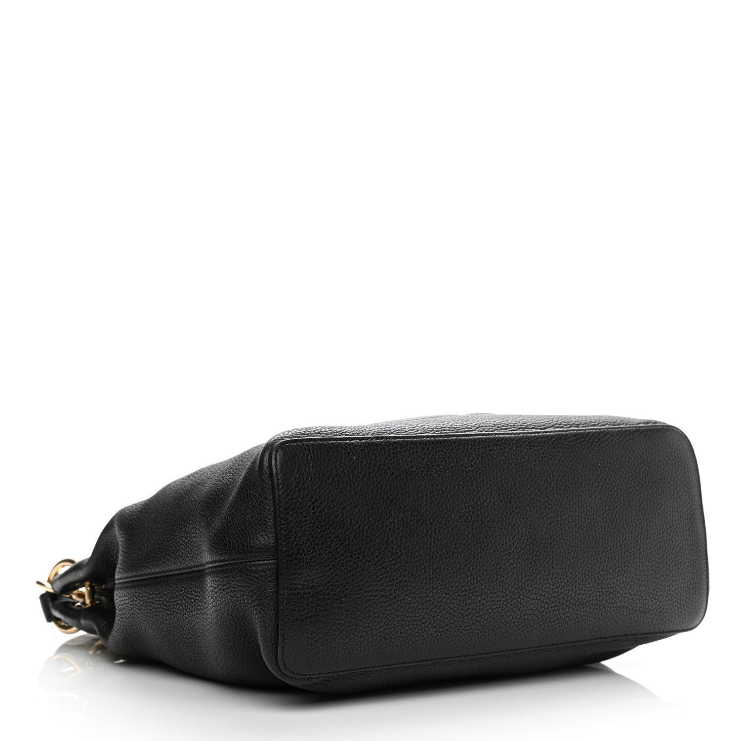 Gucci Pebbled Calfskin Large Soho Hobo Black 3 of 12
