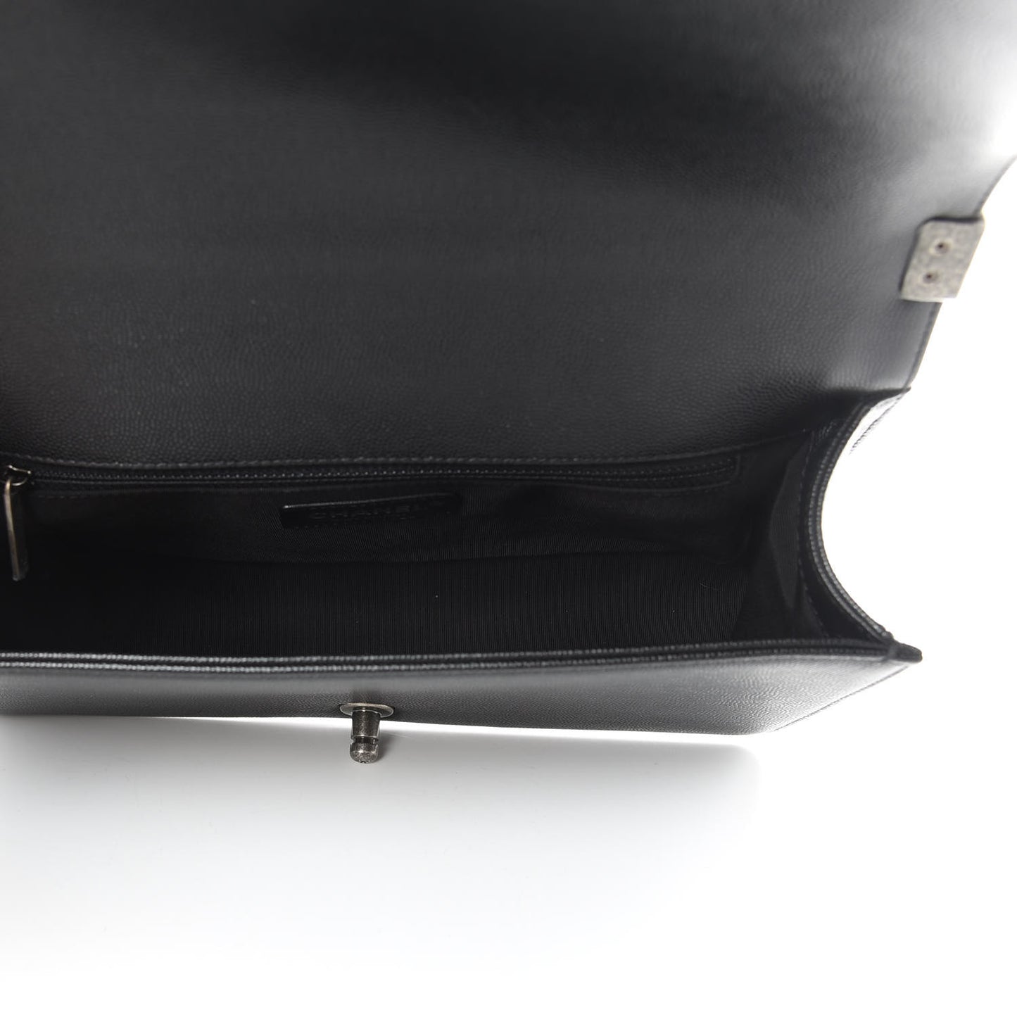 Caviar Quilted New Medium Boy Flap Black