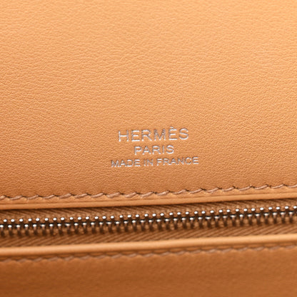 Hermes Toile H Swift Kelly Sellier 28 Ecru Biscuit 6 of 11