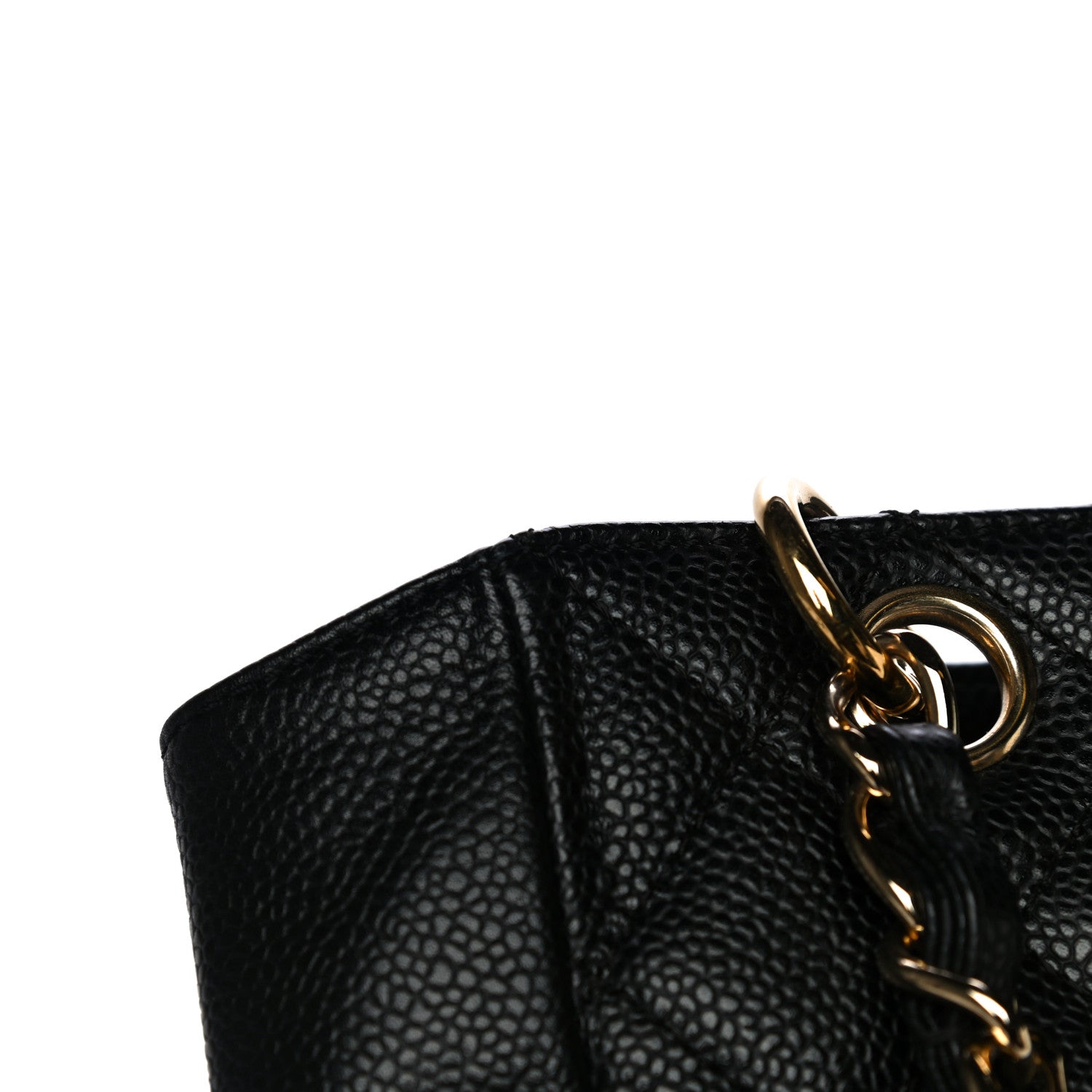 Chanel Caviar Quilted Petit Shopping Tote PST Black 17 of 19