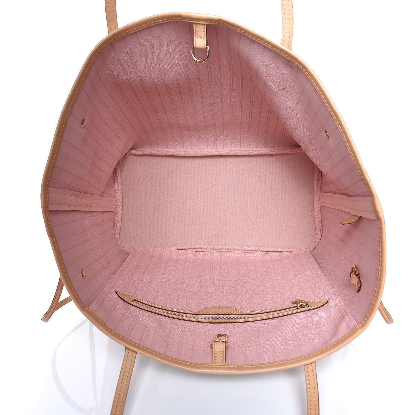 Damier Azur Neo Neverfull MM Rose Ballerine