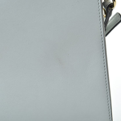 Chloe Calfskin Suede Medium Faye Shoulder Bag Airy Grey 13 of 15