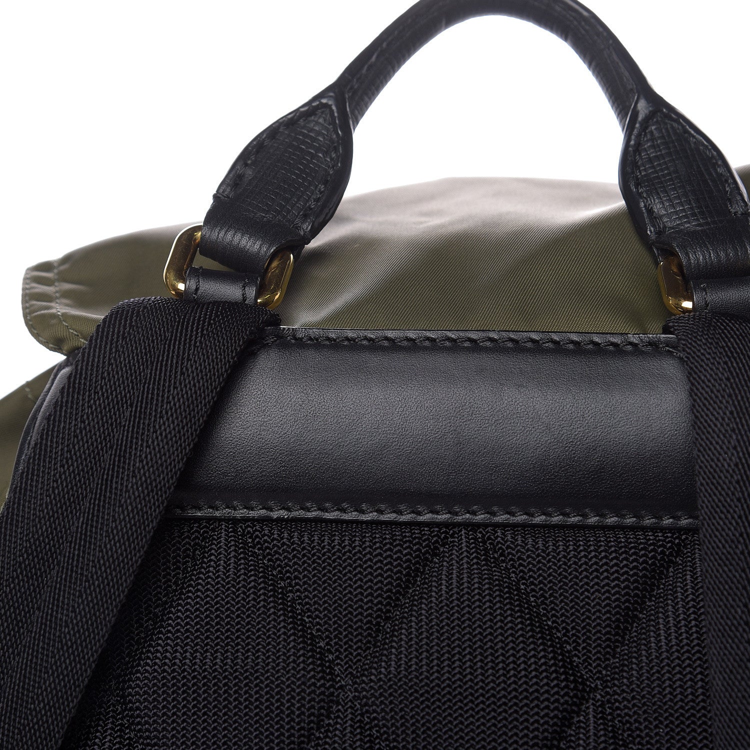 Burberry Nylon Large Rucksack Backpack Canvas Green 13 of 13