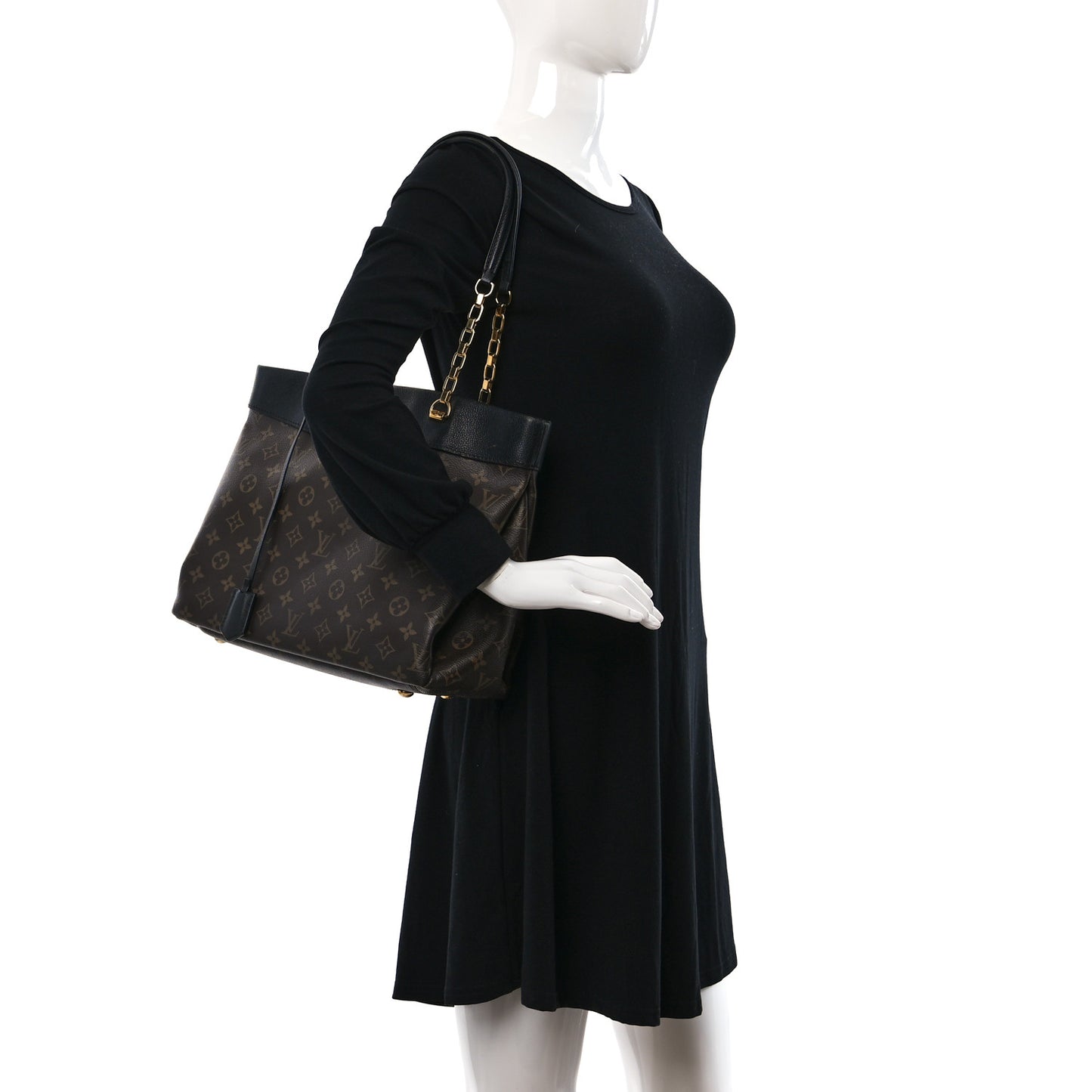Monogram Pallas Shopper Black