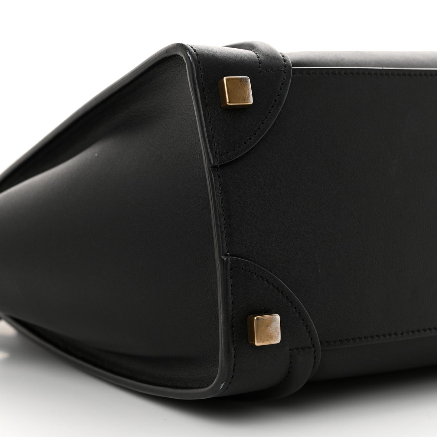 Smooth Calfskin Micro Luggage Black