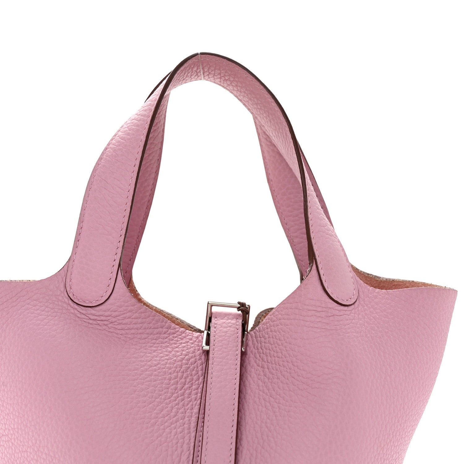 Hermes Taurillon Clemence Picotin Lock 18 PM Mauve Sylvestre 8 of 11