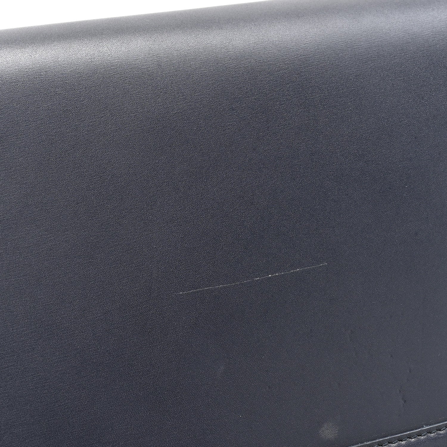 Saint Laurent Box Calfskin Monogram Medium Solferino Satchel Deep Marine 12 of 13