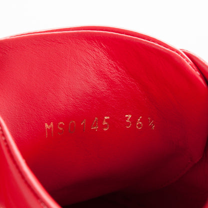 Louis Vuitton Patent Calfskin Frontrow Sneakers 36.5 Rouge 8 of 8