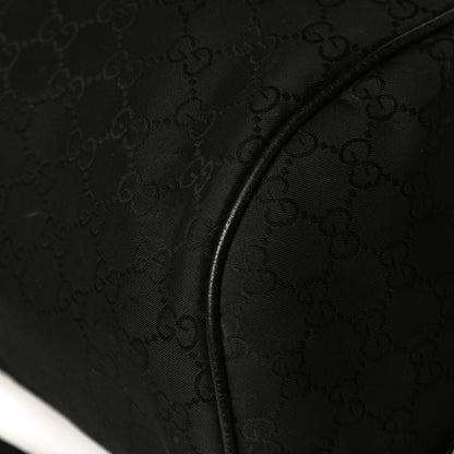 Gucci Nylon Monogram Slim Backpack Black 12 of 17