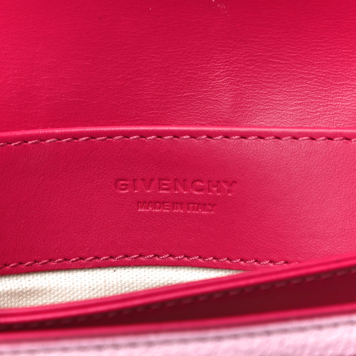 Givenchy Calfskin Duetto Crossbody Bag Bright Pink 6 of 9