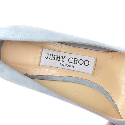 Jimmy Choo Suede Romy Pumps 36.5 Blue 6 of 17
